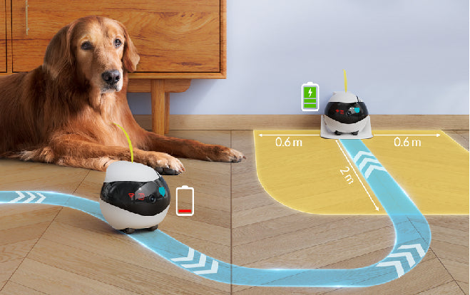 EBO Air one-touch auto charge function supports 24-hours companion EBO Air one-touch auto charge function supports 24-hours companion
