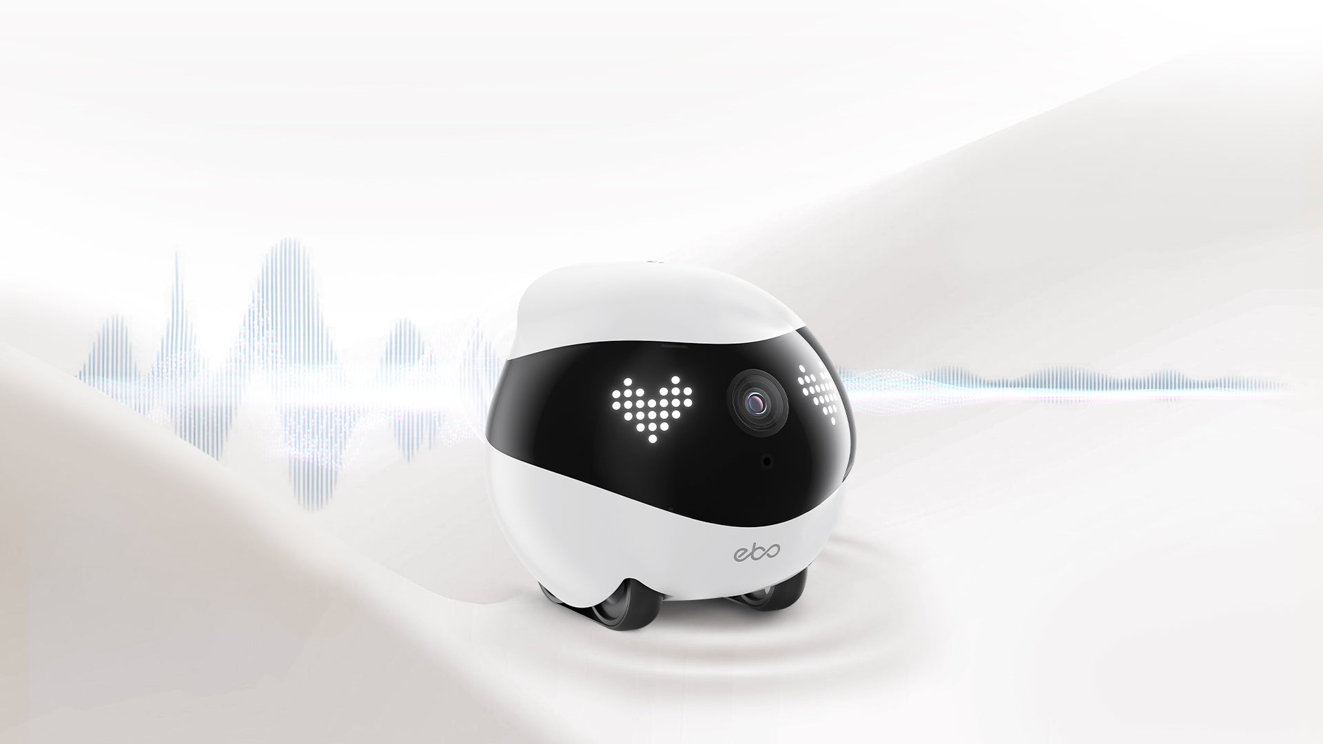 EBO Air 2  companion robot: ClearVoice AI Noise Cancellation