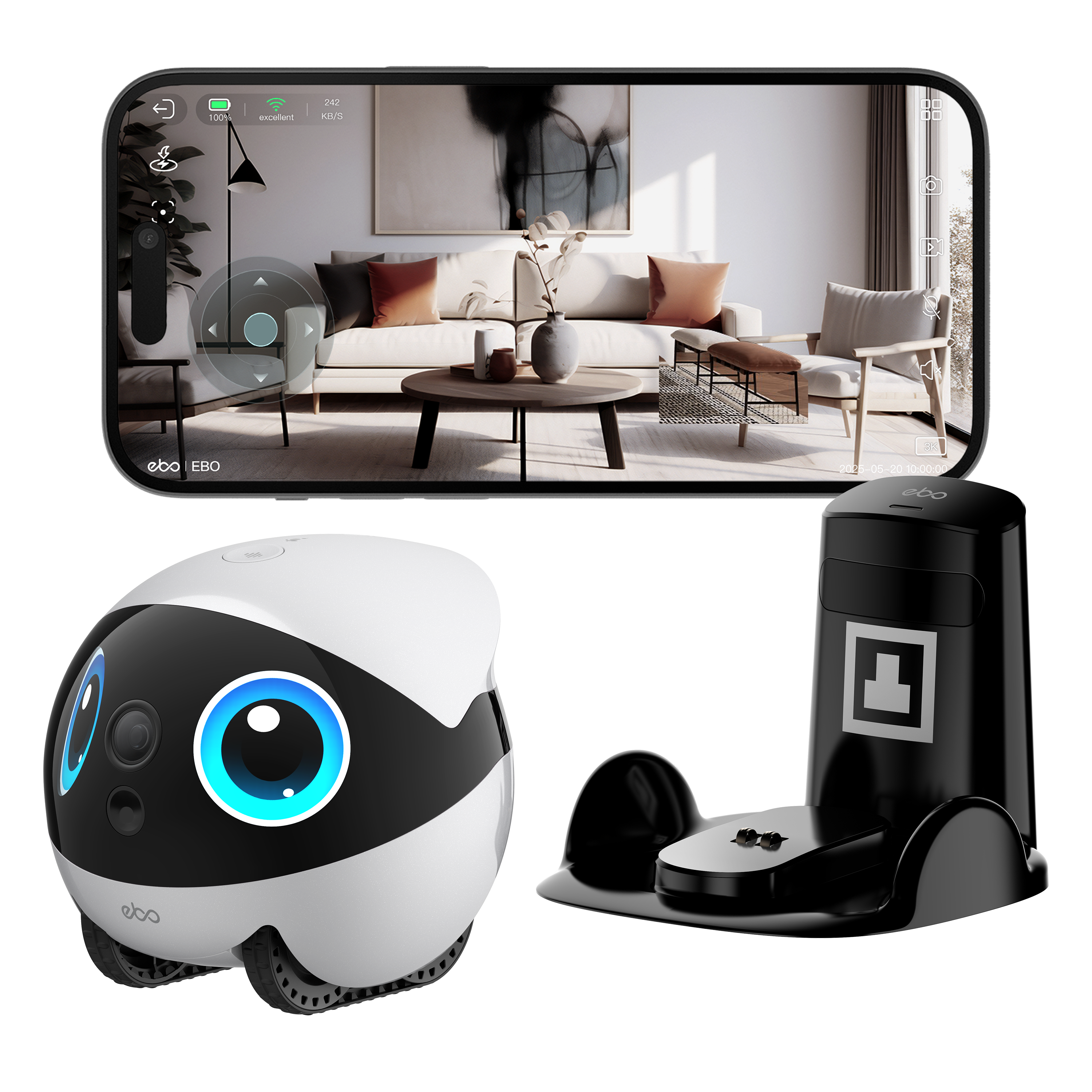 EBO Air 2 Plus Companion Robot