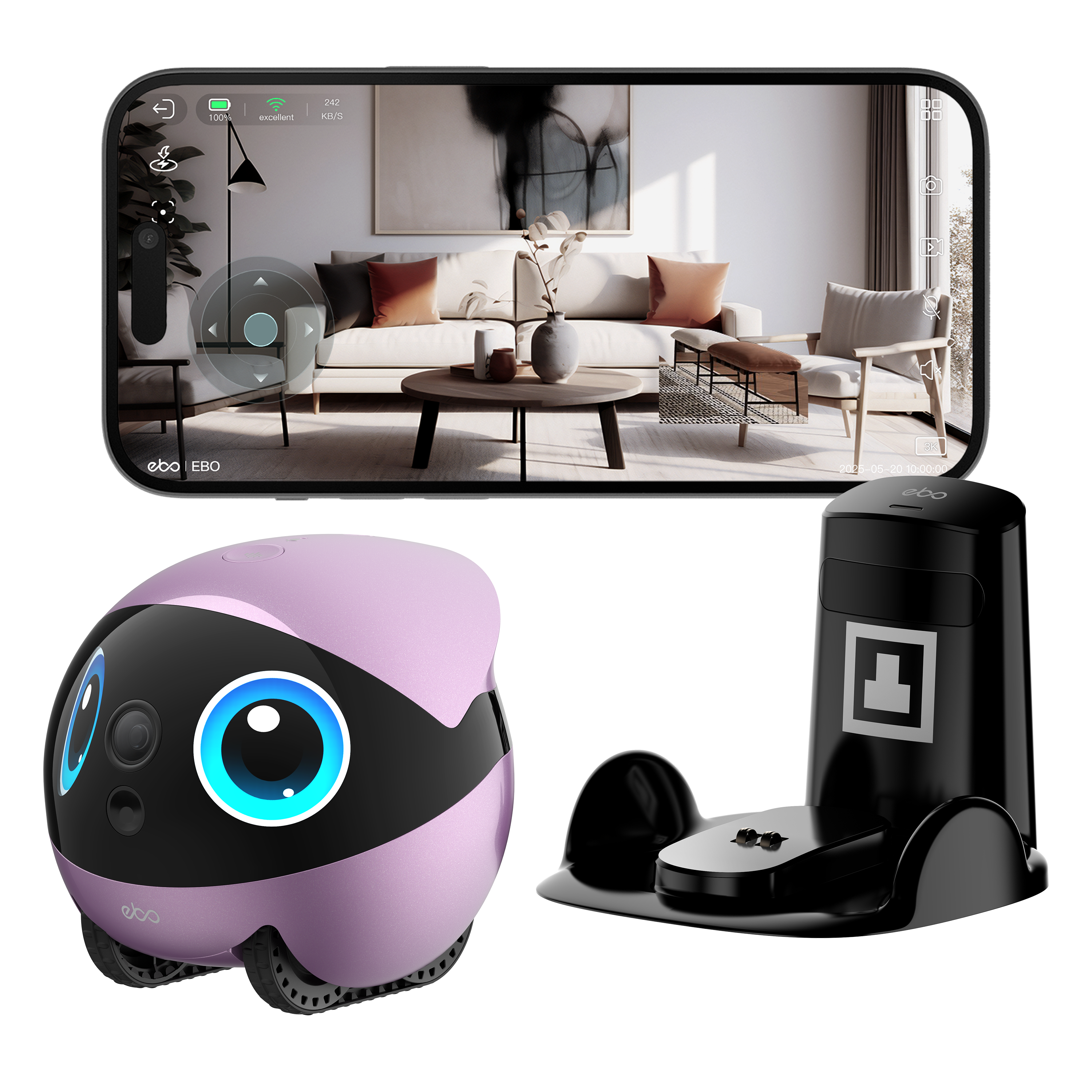 EBO Air 2 Plus Companion Robot