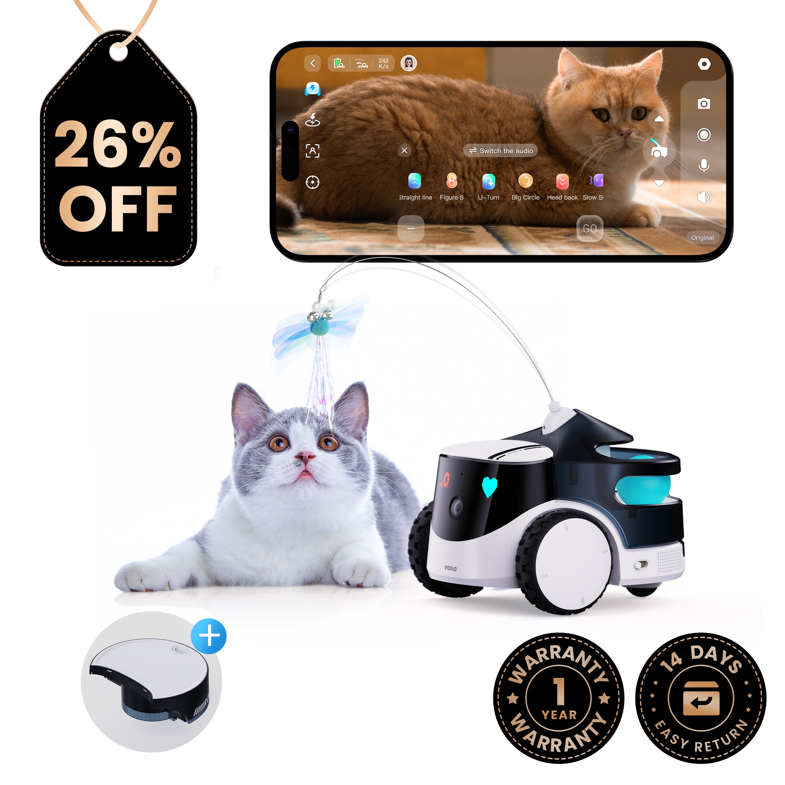 ROLA PetPal Robot Pet Companion