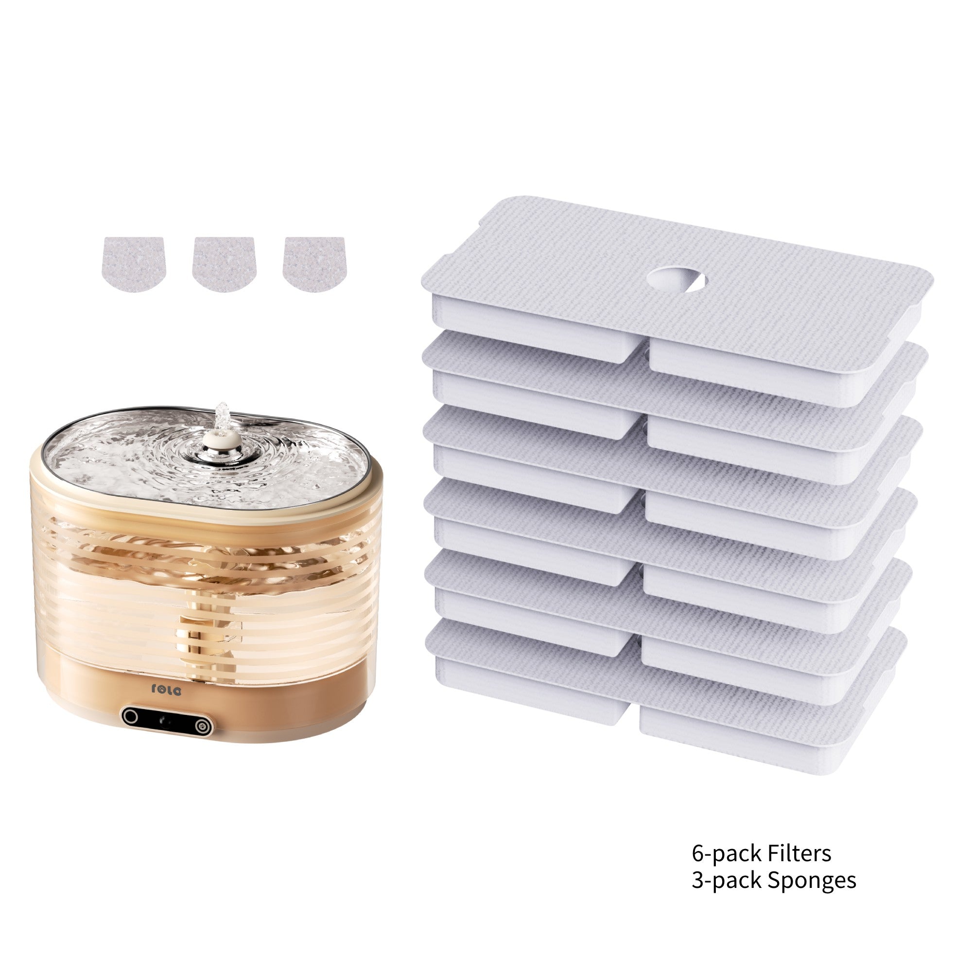 Water Fountain Filter Set