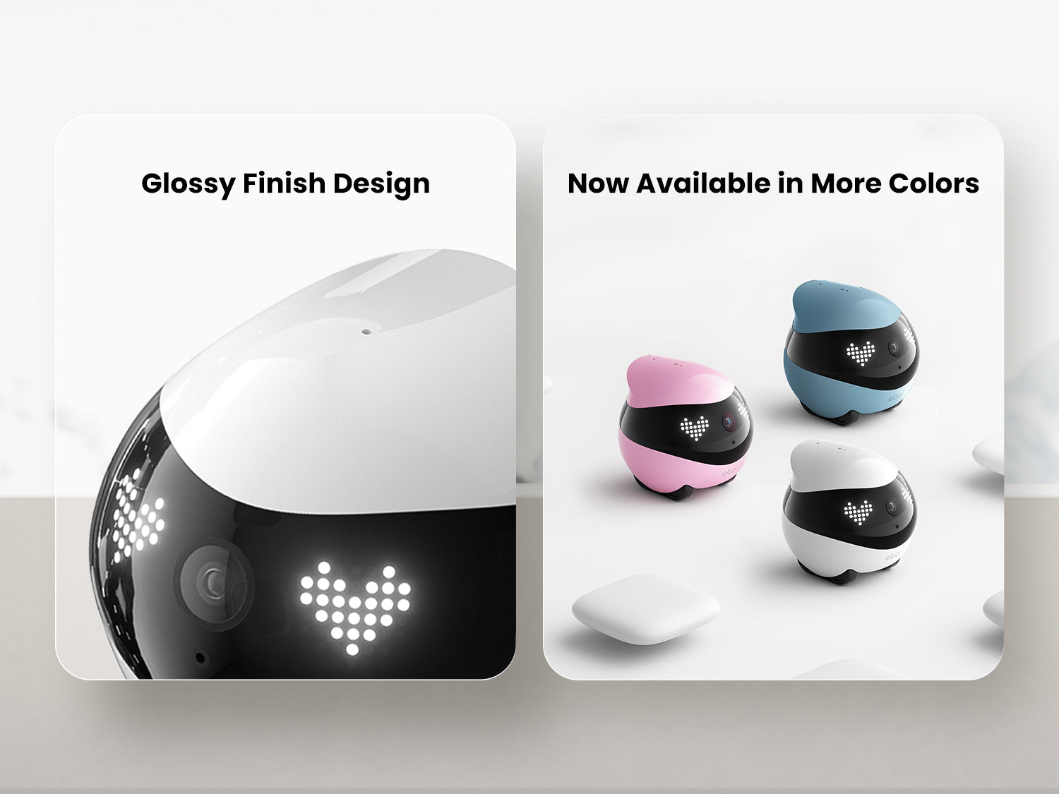 EBO Air 2-AI Companion Robot-Home Security Camera-Facial