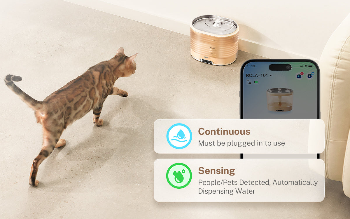 ROLA Mini pet monitor magnetic charging technology