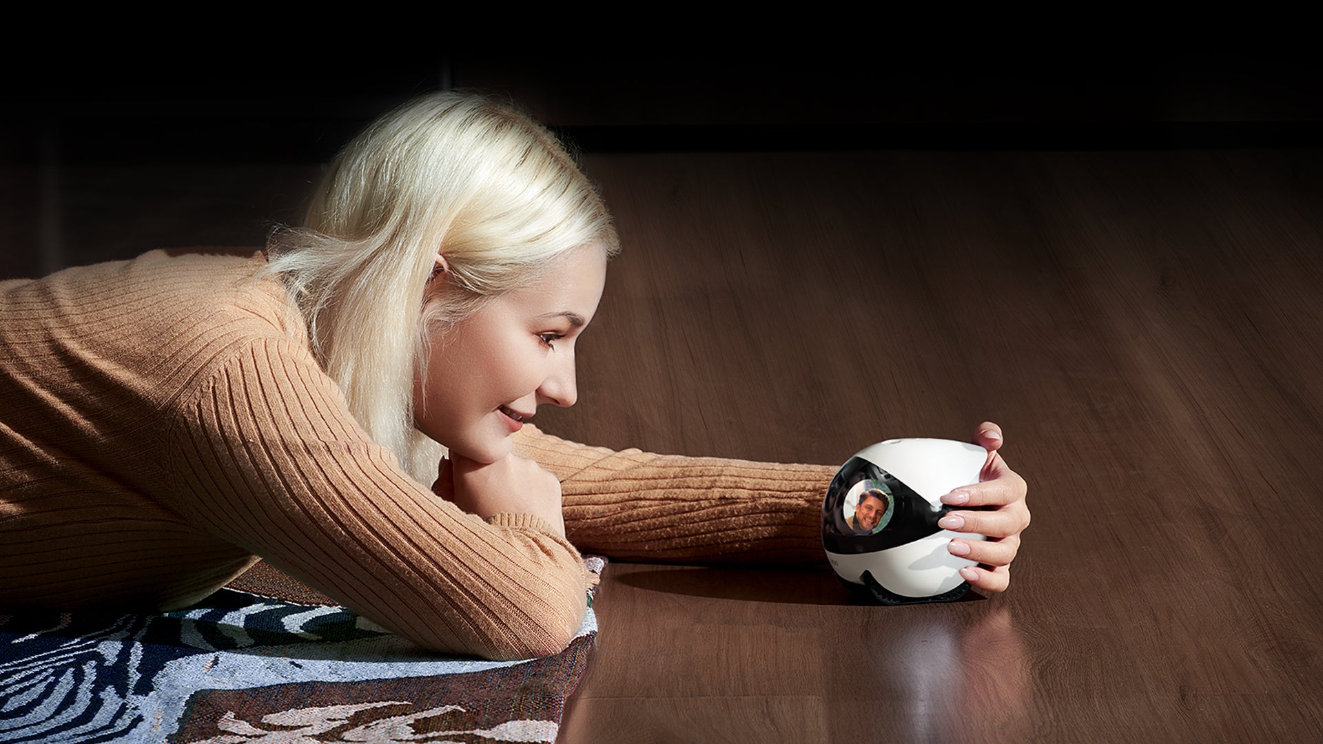 EBO Air 2 Plus companion robot with two-way video